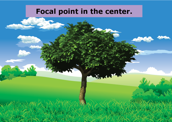 Center focal point