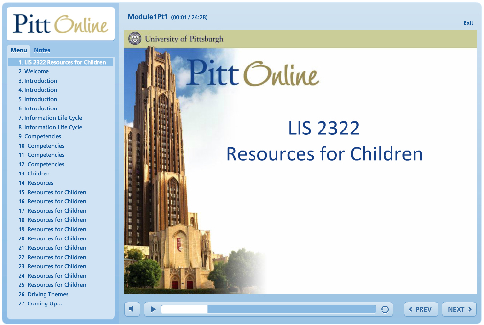 Resources for Children Lecture